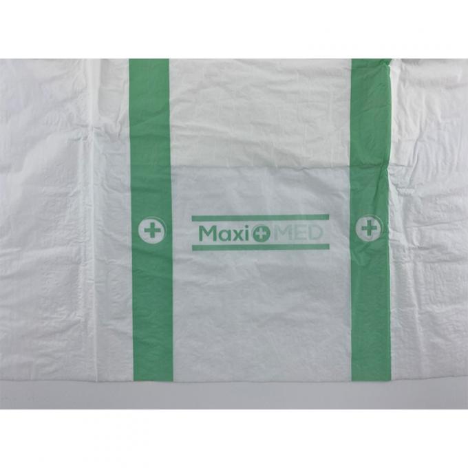 ผ้าปูผู้ใหญ่ที่สะดวกสบายมากและใช้ได้ครั้งเดียว พร้อมแผ่นหนัง PE และรูปแบบที่พิมพ์ 3