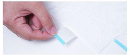 OEM & ODM Design Wholesale Bulk ผู้หญิงผู้สูงอายุและผู้ชายผ้าปูผู้ใหญ่ใช้ครั้งเดียว 4