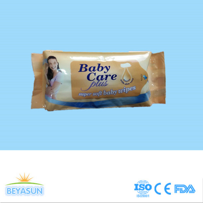 ส่วนผสมจากธรรมชาติ 100% ผ้าเช็ดทำความสะอาดแบบใช้แล้วทิ้งขนาด 20x15 ซม. สำหรับเด็ก
