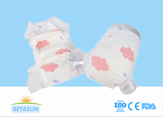 การดูดซึมสูง Ultra Thin Pocket Infant Baby Diapers การออกแบบที่พิมพ์