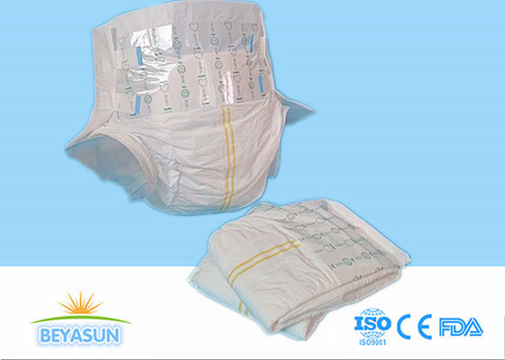 ผู้สูงอายุ Diaper นุ่ม หายใจสูง Absorption ผู้ใหญ่ Diaper พิมพ์เทปชนิด ผู้สูงอายุ ผู้ใหญ่ Nappy