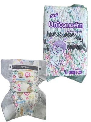 สินค้าคงคลังผ้าอ้อมเด็ก Uniconcern ระดับ A ผ้าอ้อมเด็ก