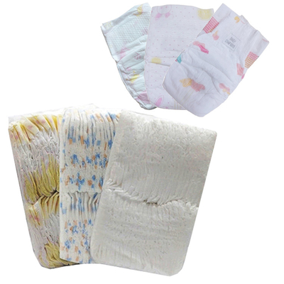 ผ้าอ้อมเด็กแบบใช้แล้วทิ้งที่มีการดูดซึมสูงส่งออกไปยัง Serie Leone Baby Nappy